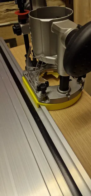 Adapter Router Cho Bệ Trượt Makita DRT50 Xài Với Ray Parkside - Image 1