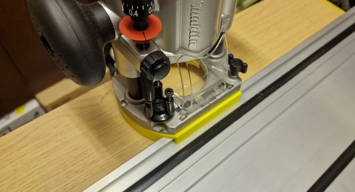 Adapter Router Cho Bệ Trượt Makita DRT50 Xài Với Ray Parkside - Image 2