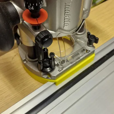 Adapter Router Cho Bệ Trượt Makita DRT50 Xài Với Ray Parkside