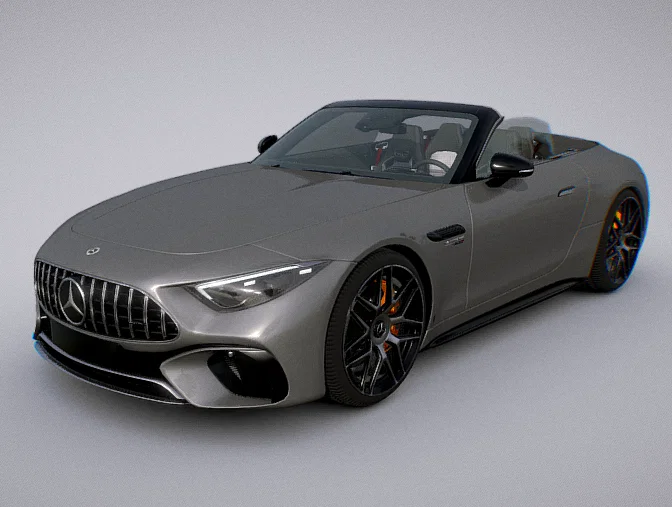 Mersedes Benz SL63 AMG rip bởi mcka3ax40 - Image 3