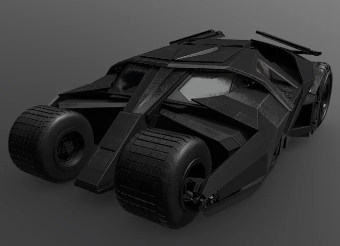 Xe Batmobil bởi mcka3ax40 - Image 1