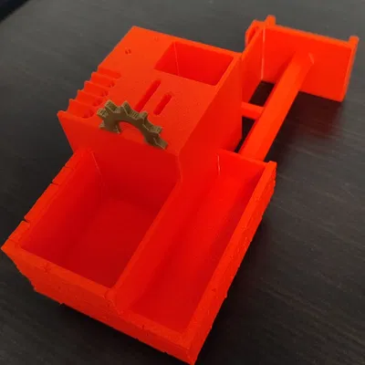 Ender-3 V3 KE/SE - Giá Đỡ Dụng Cụ và Kẹp Cáp Cao