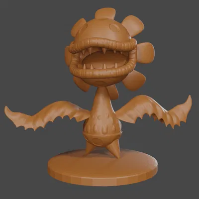 Mô Hình Miniature DnD Tabletop Petey Piranha Cảm Hứng Từ Mario