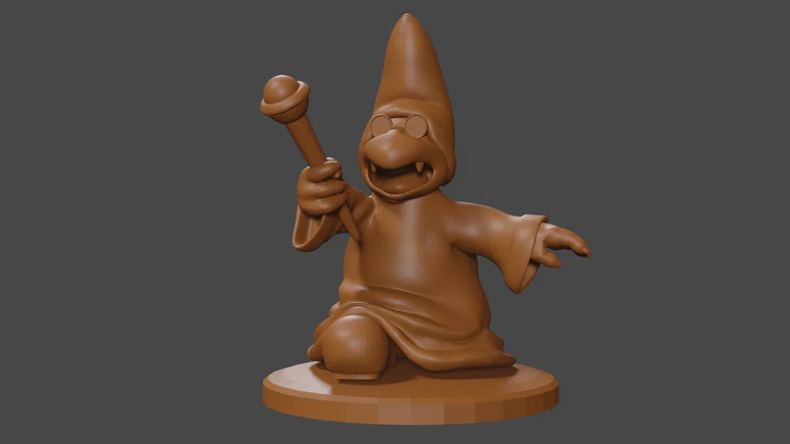 Mô hình để bàn D&D Kamek phong cách Mario - Image 1