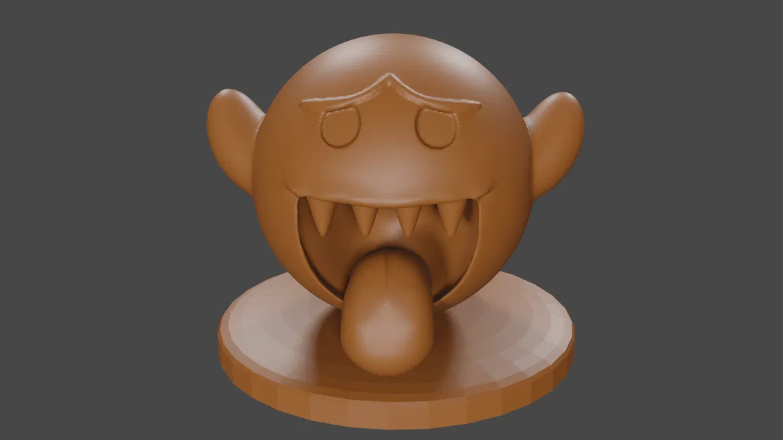 Mô hình Boo lấy cảm hứng từ Mario, cho bàn cờ DnD - Image 1