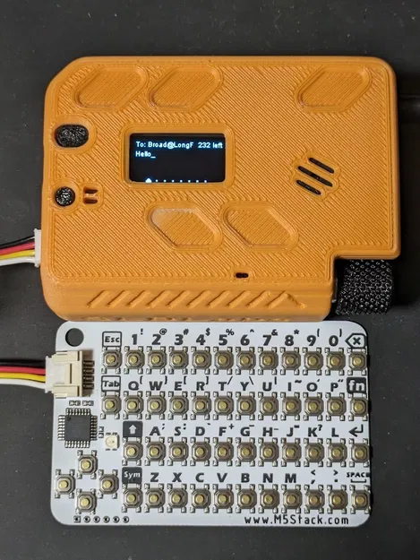 Vỏ Heltec LoRa32 V3 Meshtastic tích hợp bộ mã hóa/còi/GPS/cảm biến môi trường, sẵn sàng cho Bàn phím M5Stack CardKB - Image 6