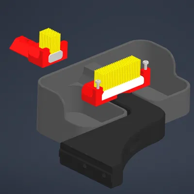 Giá đỡ Trident cho Thùng lọc Decontaminator & Máy cọ đầu phun