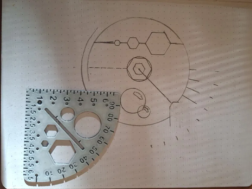 Dụng cụ Đa năng Vở/Sổ Bullet Journal V2 - Image 1