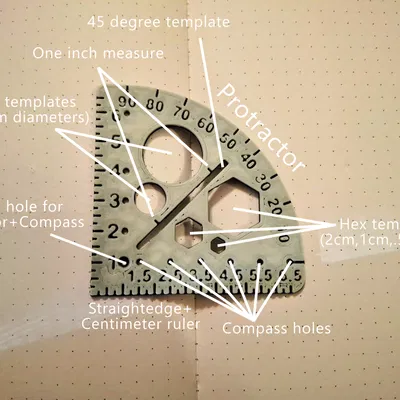 Dụng cụ Đa năng Vở/Sổ Bullet Journal V2