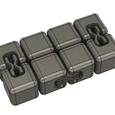 Khối Lập Phương Vô Cực EZ - Dễ In Dễ Lắp