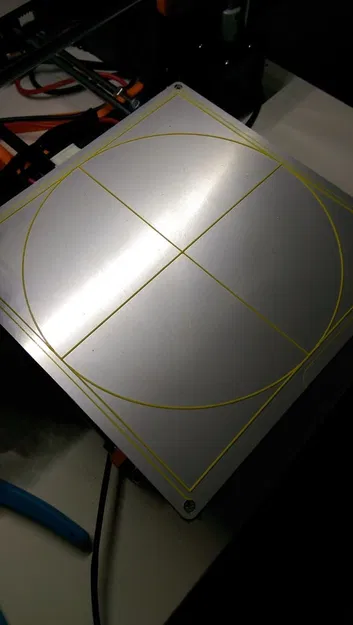 Hướng dẫn Căn chỉnh Tâm Bàn in (dùng thanh ngang parametric với hình chữ nhật) - Image 3