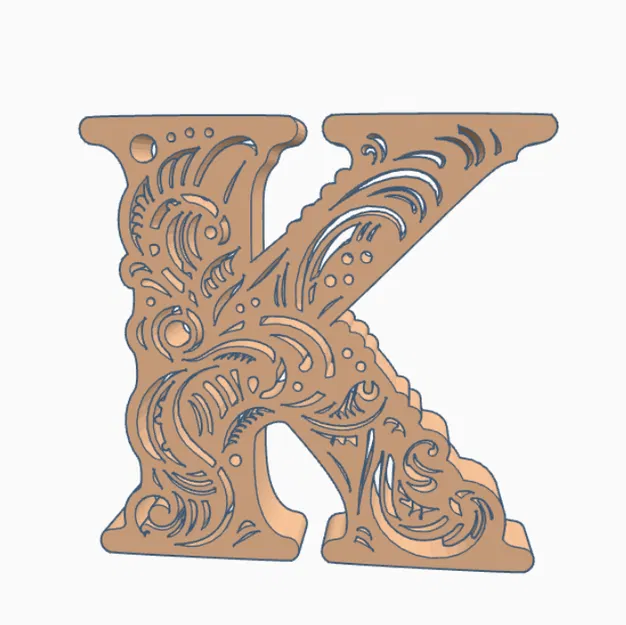 Chữ K đứng: Chữ cái K - Image 4