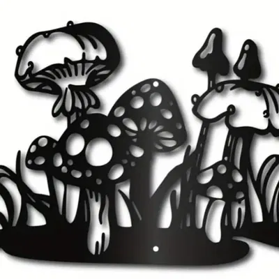 Tranh Treo Tường Nấm Độc Đáo