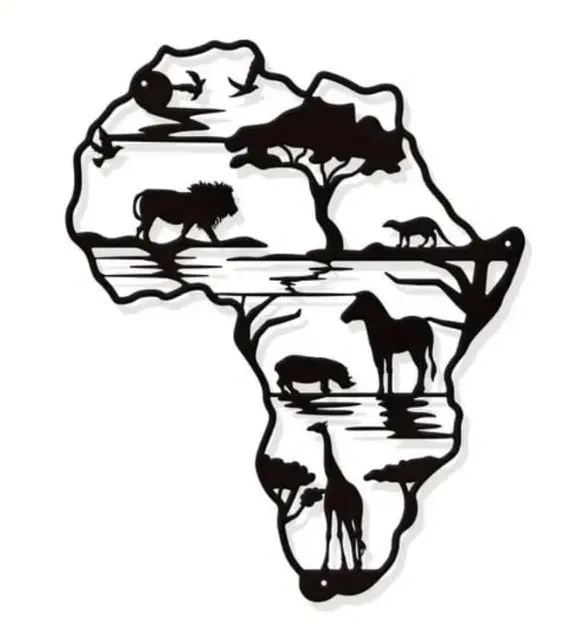 Tranh Treo Tường Hình Châu Phi - Phong Cách Độc Đáo Cho Ngôi Nhà Bạn - Image 1