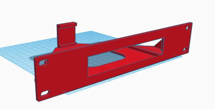 Đế Gắn Router Unifi Gateway Max Tủ Rack 10in - Image 2