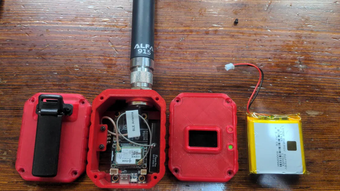 NodeBrix Modular Case System cho Heltec LoRa32 v3 và RAK19007 cho Meshtastic - Image 1