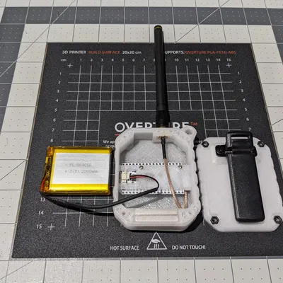 NodeBrix Modular Case System cho Heltec LoRa32 v3 và RAK19007 cho Meshtastic