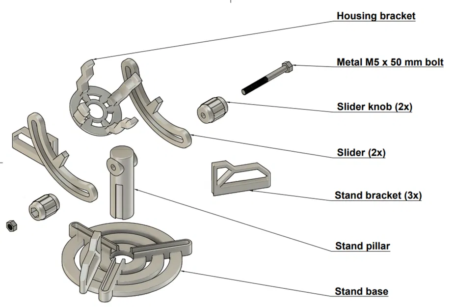 Lò phản ứng Arc (New element) kèm chân đế & Đèn LED RGB thông minh - Image 4