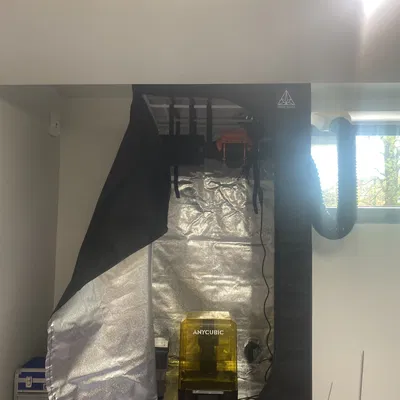 Bộ chuyển đổi cửa sổ cho ống thông gió 100mm (thông gió lều trồng cây)