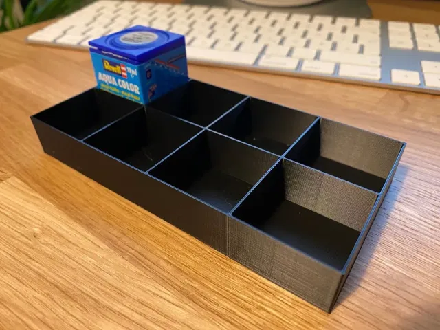 Kệ đựng hũ sơn Revell Aqua Color cho 4, 6, 8, 10, 12 hoặc 16 hũ vuông - Image 3