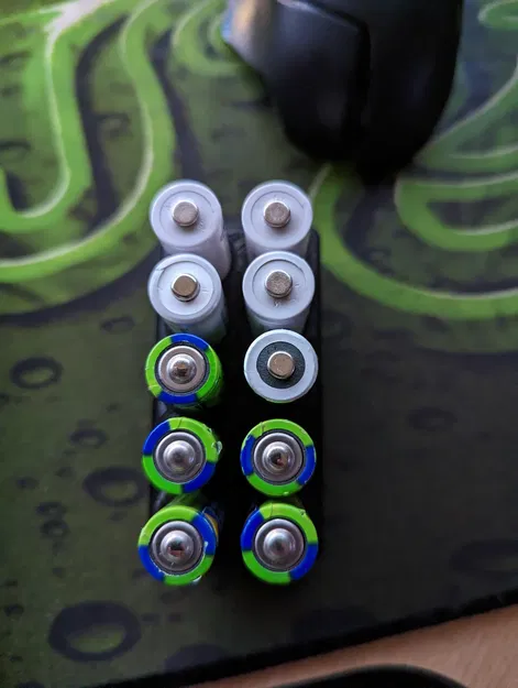 Hộp Đựng 10 Pin AA Gridfinity Siêu Tiện Lợi - Image 3