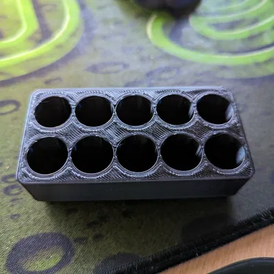 Hộp Đựng 10 Pin AA Gridfinity Siêu Tiện Lợi