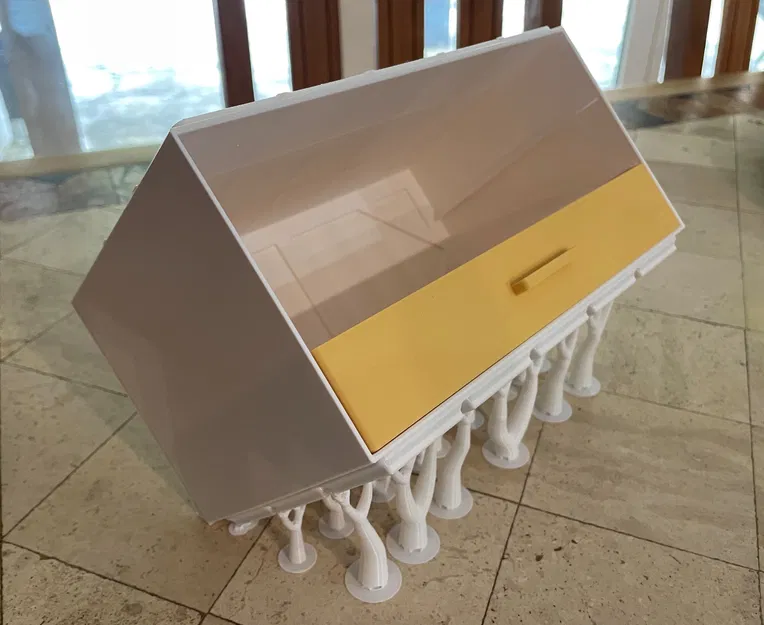 Hộc tủ Gridfinity 5x3 Remix với Multiconnect - Image 4