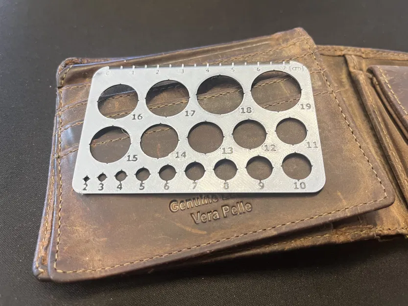 Thước đo tròn dạng thẻ tín dụng - Image 1