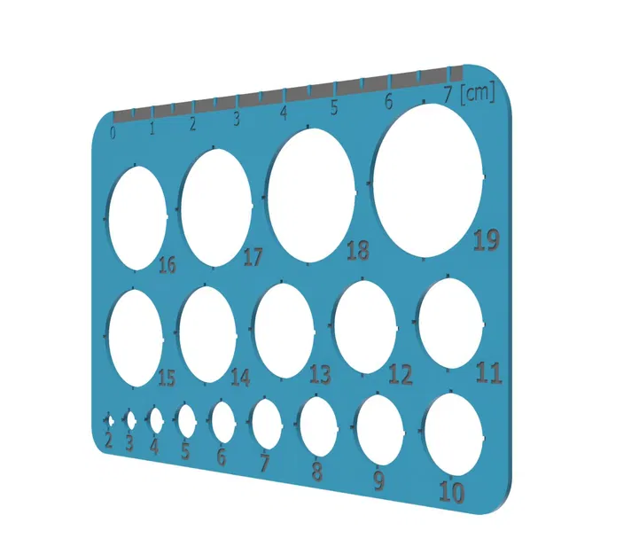 Thước đo tròn dạng thẻ tín dụng - Image 2