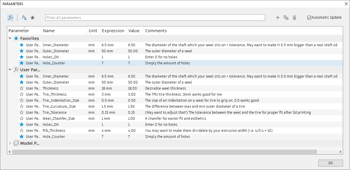 Bánh Xe Vali Dạng Parametric - Image 3