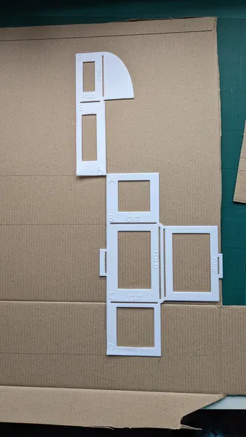 Khuôn/Template Hộp Đựng Bài TCG Giấy cho Bài MTG, Yugioh, Pokemon - Image 4