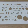 Bộ khuôn vẽ kỹ thuật (Stencils) - Thumbnail 3