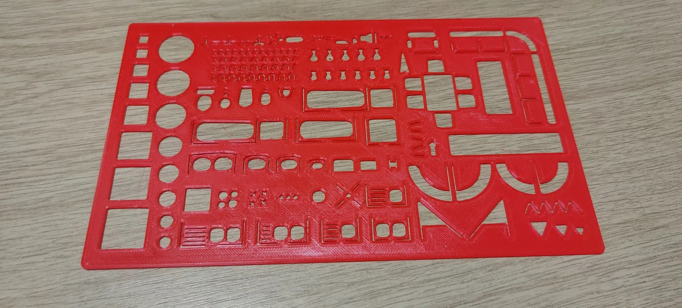 Bộ khuôn vẽ kỹ thuật (Stencils) - Image 4