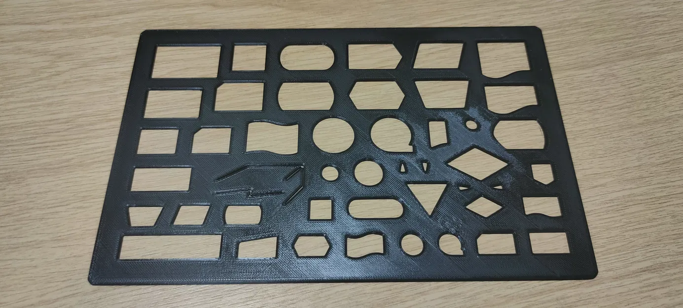 Bộ khuôn vẽ kỹ thuật (Stencils) - Image 5