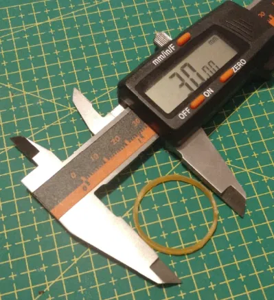 Tiny Toy Blaster V2 (Súng Đồ Chơi Airsoft 6mm) Không Keo, Không Ốc Vít: Chỉ Dây Thun và Bản In - Image 14