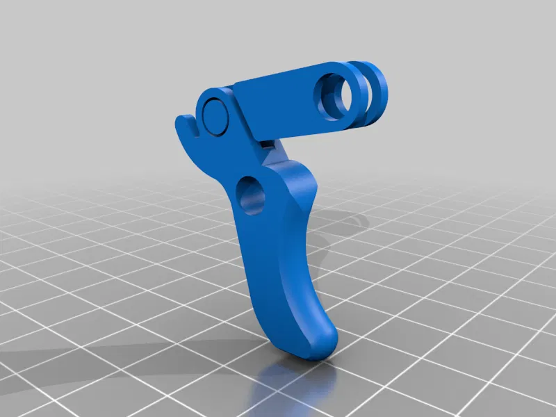 Tiny Toy Blaster V2 (Súng Đồ Chơi Airsoft 6mm) Không Keo, Không Ốc Vít: Chỉ Dây Thun và Bản In - Image 19