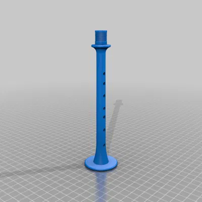 Sáo Tập Bagpipe Mini In 3D Hoạt Động (11 inch)