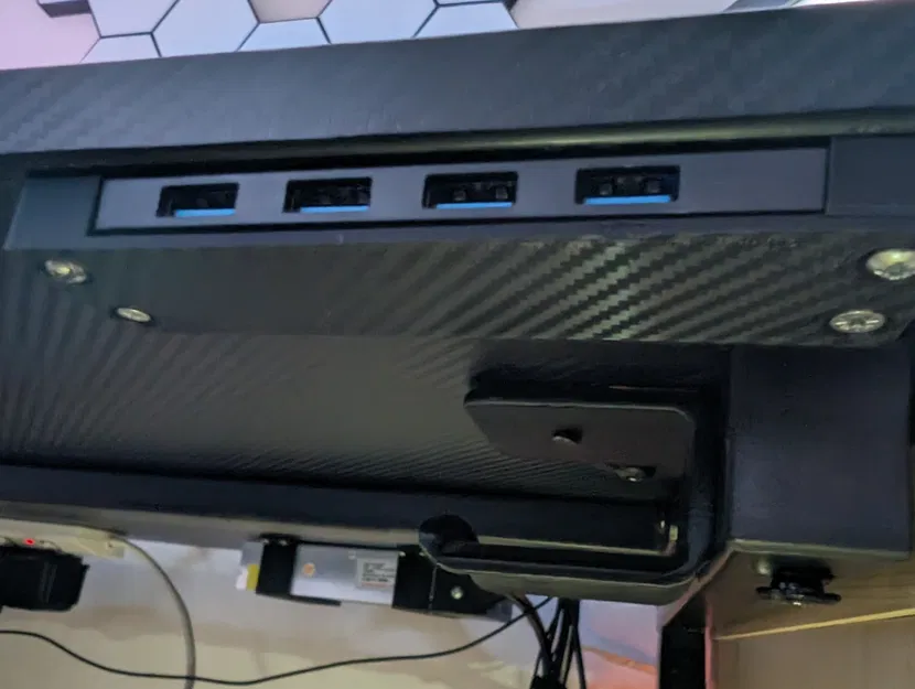 Giá đỡ gắn dưới bàn cho Ugreen 4 cổng USB 3.0 - Image 2