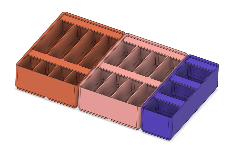 Hũ đựng cho Hệ thống Ngăn kéo Module Gridfinity - Image 1