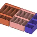 Hũ đựng cho Hệ thống Ngăn kéo Module Gridfinity - Thumbnail 1