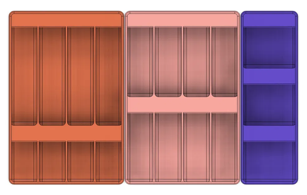 Hũ đựng cho Hệ thống Ngăn kéo Module Gridfinity - Image 2