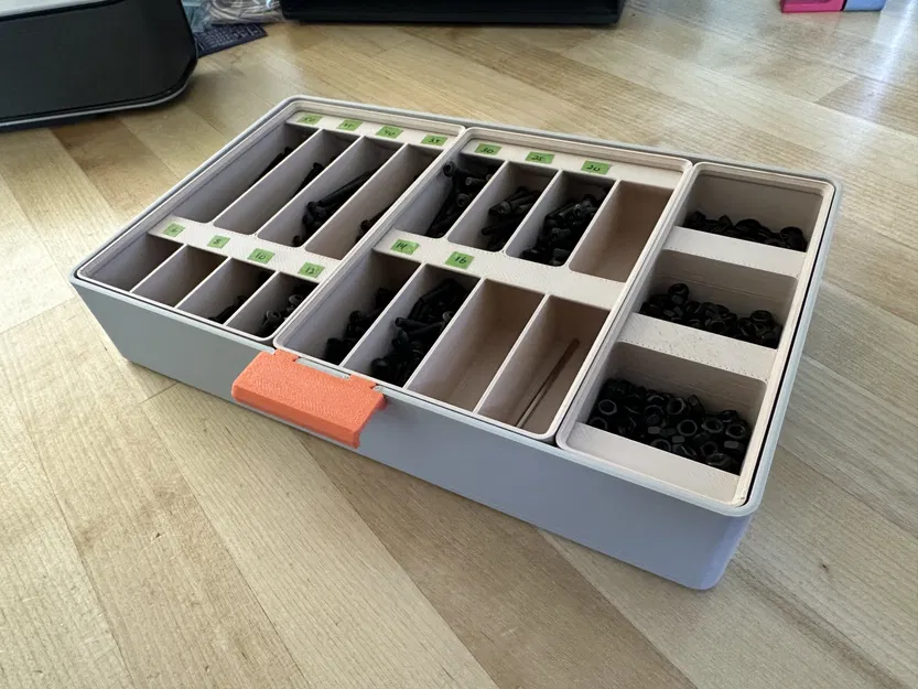 Hũ đựng cho Hệ thống Ngăn kéo Module Gridfinity - Image 3