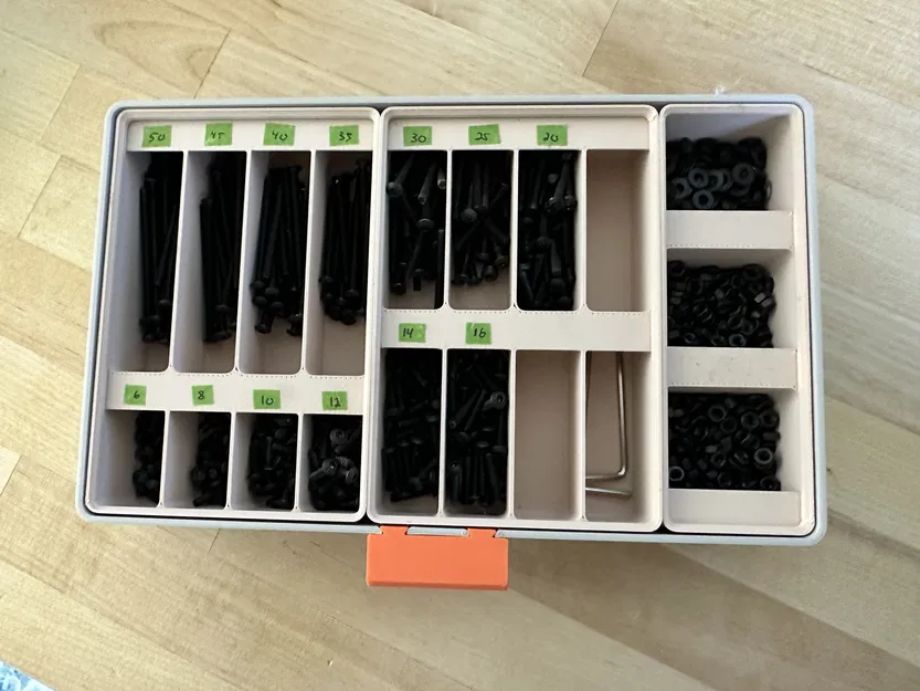 Hũ đựng cho Hệ thống Ngăn kéo Module Gridfinity - Image 4