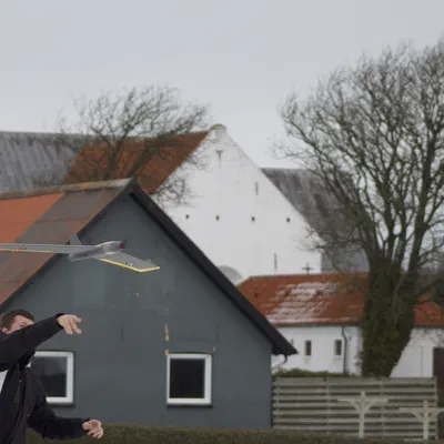 Máy bay cánh bay HAWk RC Module hóa