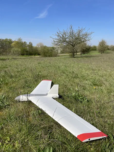 Máy bay cánh bay HAWk RC Module hóa - Image 3