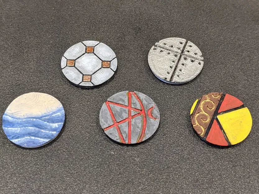 Đế Mô Hình RPG Nam Châm 25mm - Image 1