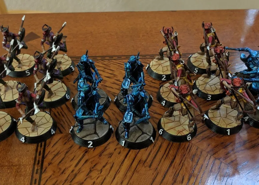 Đế Mô Hình RPG Nam Châm 25mm - Image 2