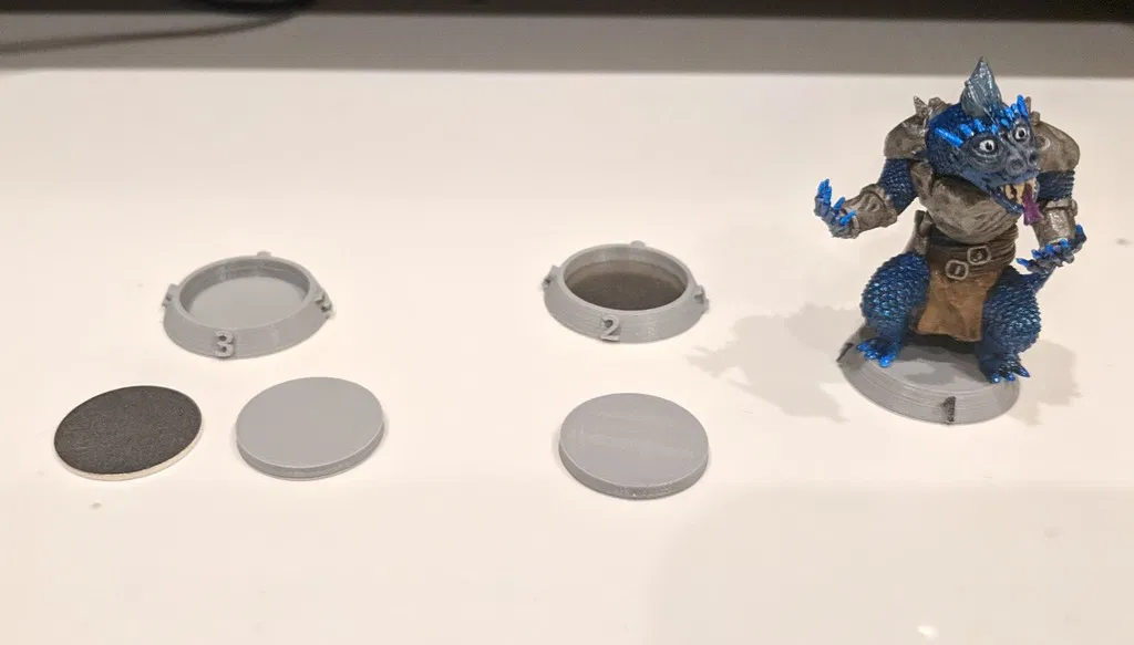 Đế Mô Hình RPG Nam Châm 25mm - Image 3