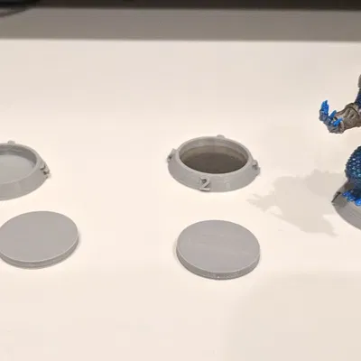 Đế Mô Hình RPG Nam Châm 25mm