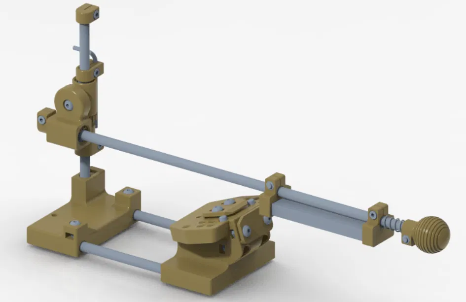 Bộ gá mài dao/kéo có đá xoay - Image 2